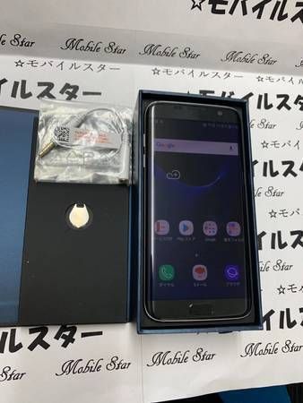 �֥�Х��륹���������SIM�ե꡼��Galaxy S7 edge SCV33��Black