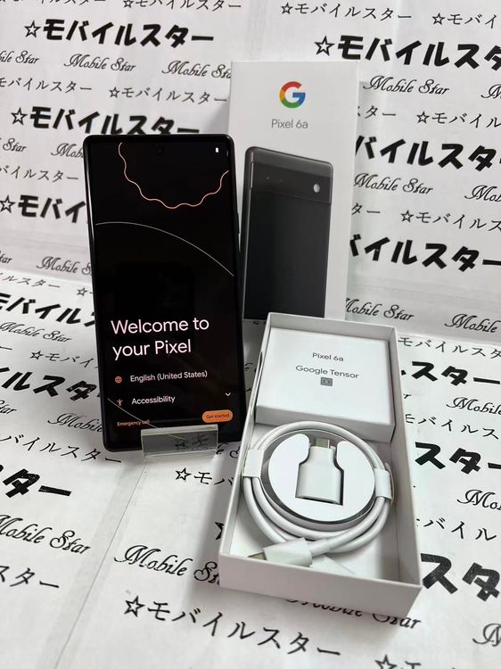 �֥�Х��륹������SIM�ե꡼ Google Pixel 6a 128GB Charcoal