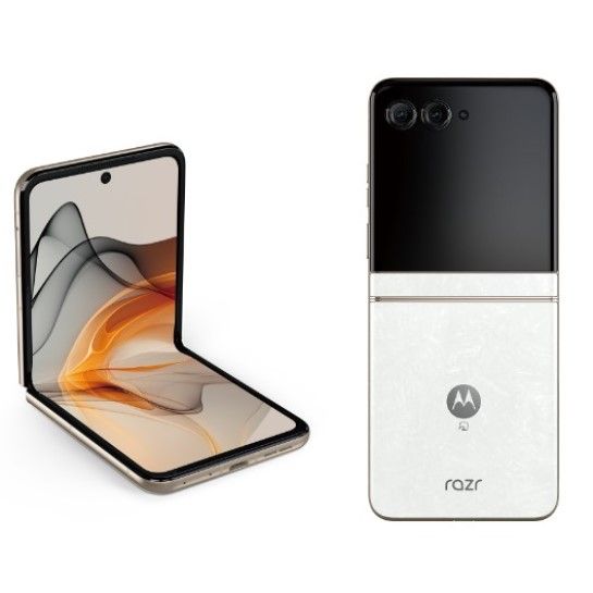「モバイルスター」新品 SIMフリー品 MOTOROLA razr 50d M-51E ホワイト