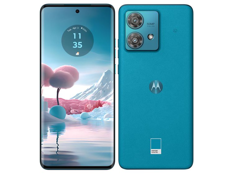 �֥�Х��륹������̤���� motorola edge 40 neo Blue 256GB