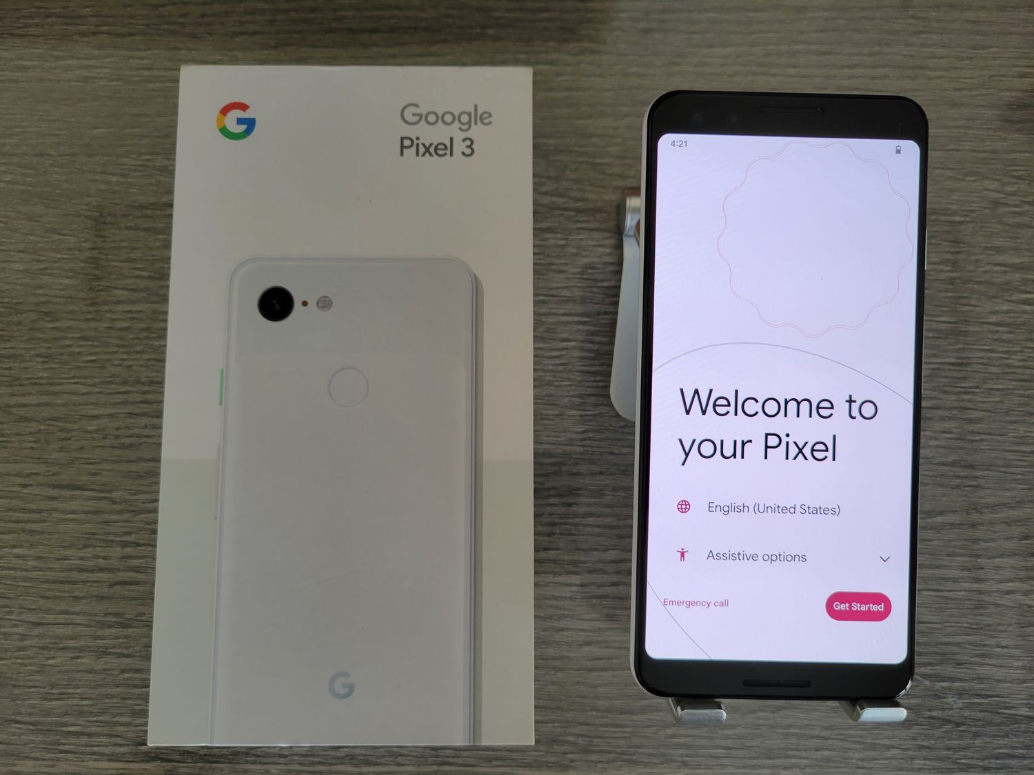 ムスビー｜室内使用 Pixel 3 クリアリーホワイト 電池89% おまけ 中古 