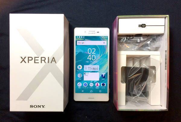 ムスビー｜保証付|新品同様フルセット○Xperia X Performance SIM 