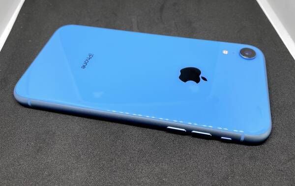 ムスビー｜新品同様バッテリー100%○SIMフリー iPhone XR 64GB ブルー 