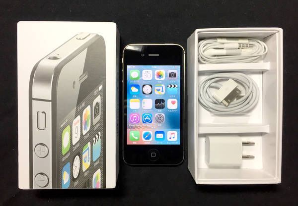 �ݾ���|����Ʊ�ͥե륻�åȡ�iPhone4S 8GB SIM�ե꡼ �֥�å� A1387