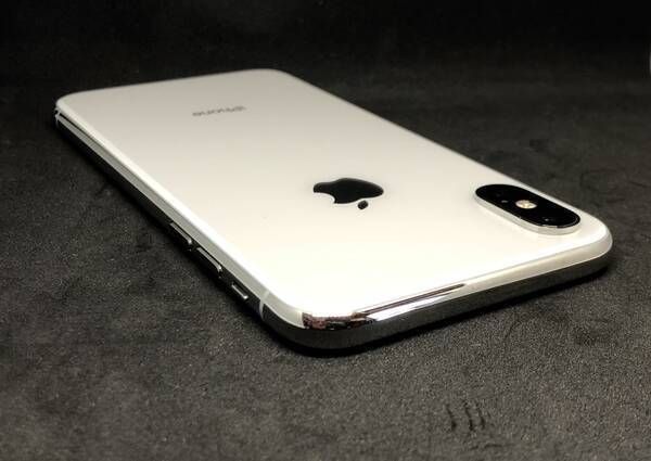 ムスビー｜新品同様バッテリー100%○SIMフリー iPhone X 64GB シルバー  