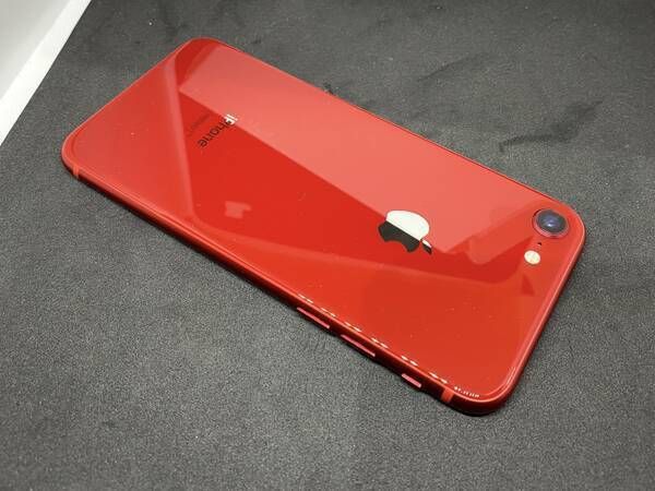 ムスビー｜新品同様バッテリー100%○SIMフリー iPhone8 256GB レッド  