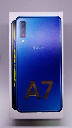 ムスビー｜【新品未開封】Galaxy A7 SIMフリー ブルー 楽天モバイル  