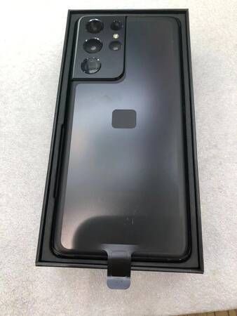 ムスビー｜Samsung Galaxy s21 Ultra 12/256G ブラック未開封【Galaxy 