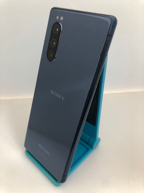 Xperia5 SO-01M ブルー Xperia SO-01M 5 ブルー SIMフリー ドコモ 中古 スマホ 本体