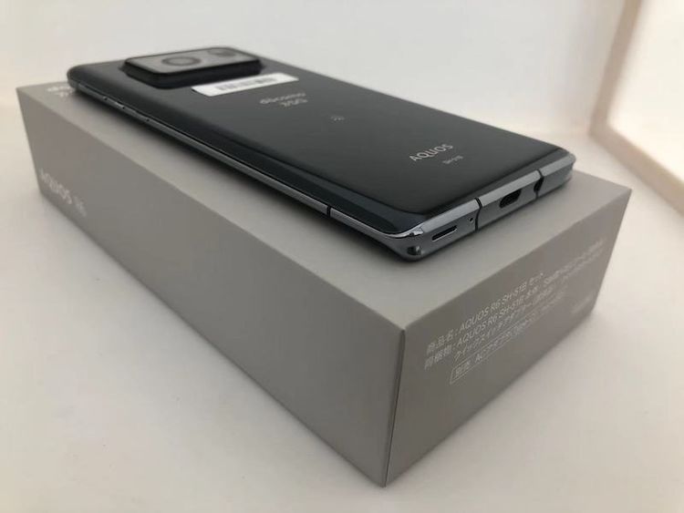 ムスビー｜AQUOS R6 5G SH-51B ブラック 新品同様 ロック解除済み