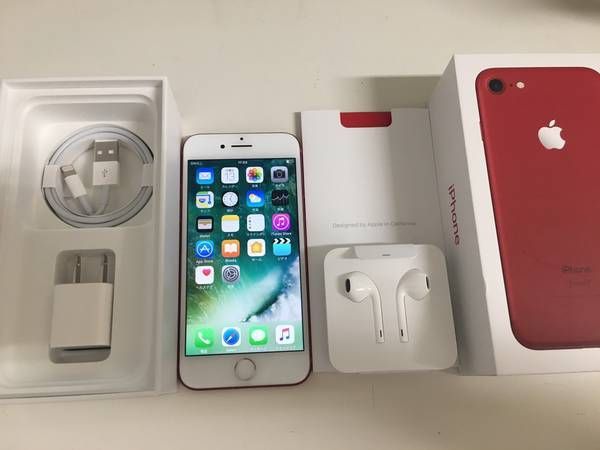 au iPhone 7 128GB RED Special Edition MPRX2J/A ���