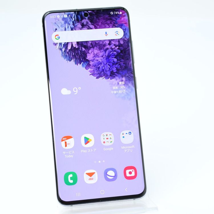 �����ʡ������ɹ���SIM�ե꡼ au Galaxy S20 5G SCG01 �����ߥå����졼