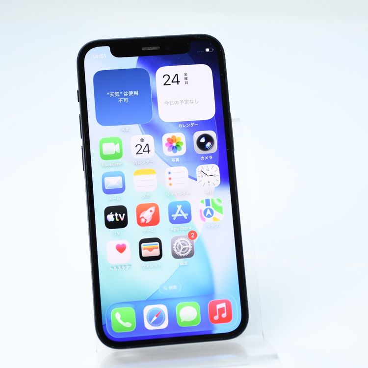 ��ư��ġ����ʡ�����100 %��au SIM�ե꡼ iPhone12 mini 64GB �֥�å�