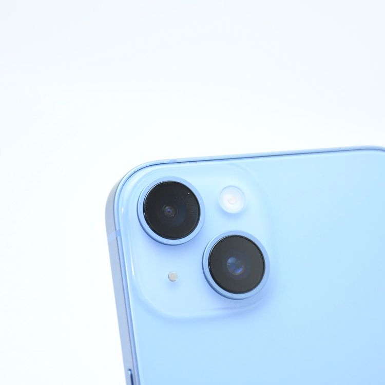 ڽХåƥ꡼ 100SIMե꡼ iPhone14 128GB ֥롼