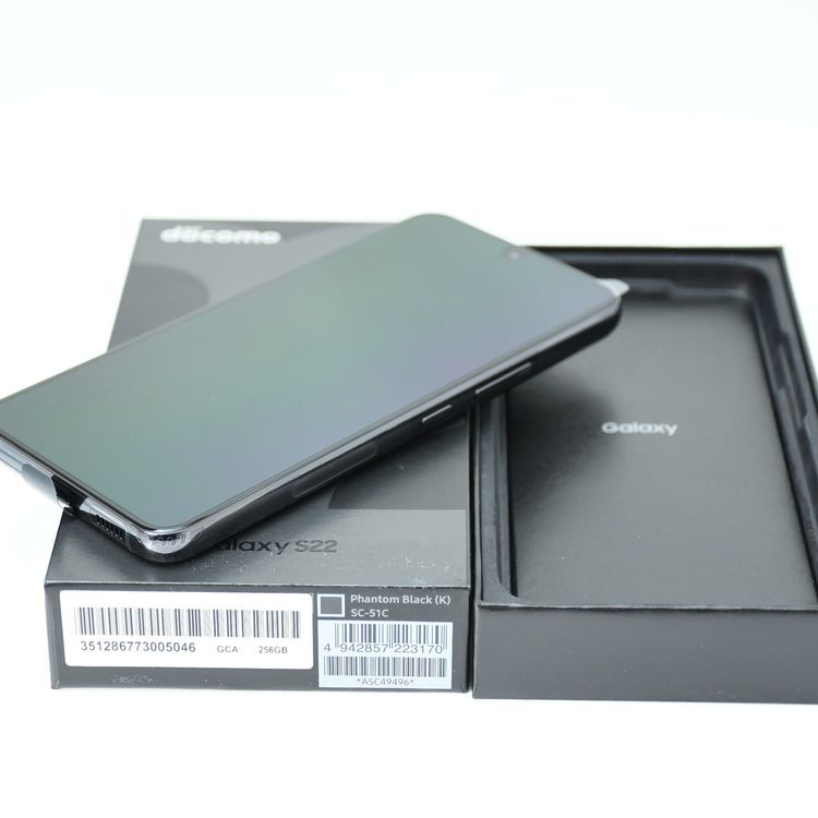 �ڿ��ʡ�docomo SIM�ե꡼ Galaxy S22 SC-51C �ե���ȥ�֥�å�