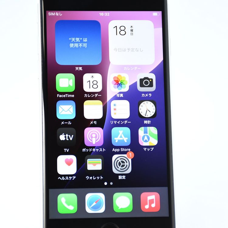 SIM�ե꡼ iPhone SE �裲���� 64GB �ۥ磻��