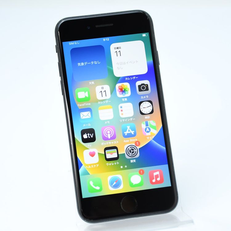 docomo SIM�ե꡼ iPhone SE �裲���� 64GB �֥�å�