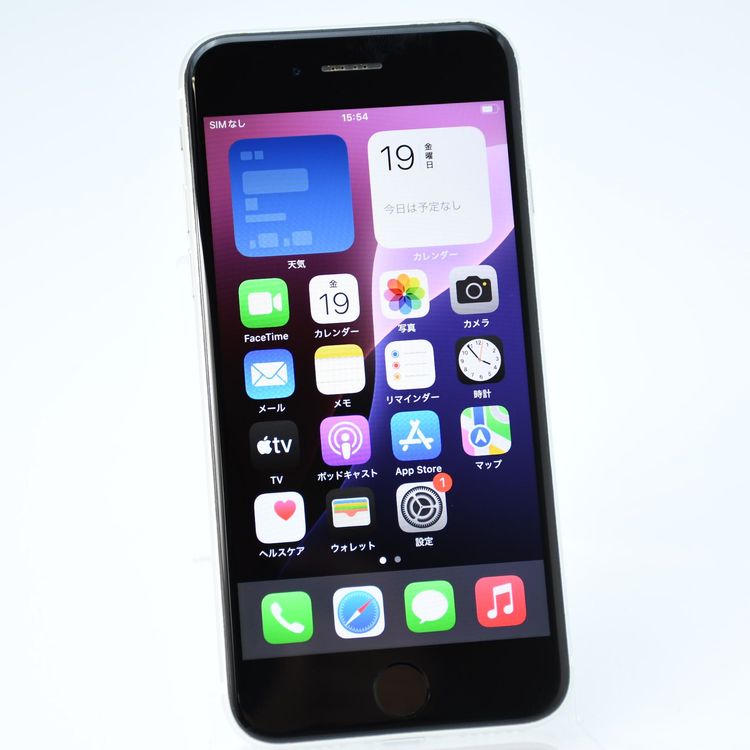 SIM�ե꡼ iPhone SE �裲���� 128GB �ۥ磻��