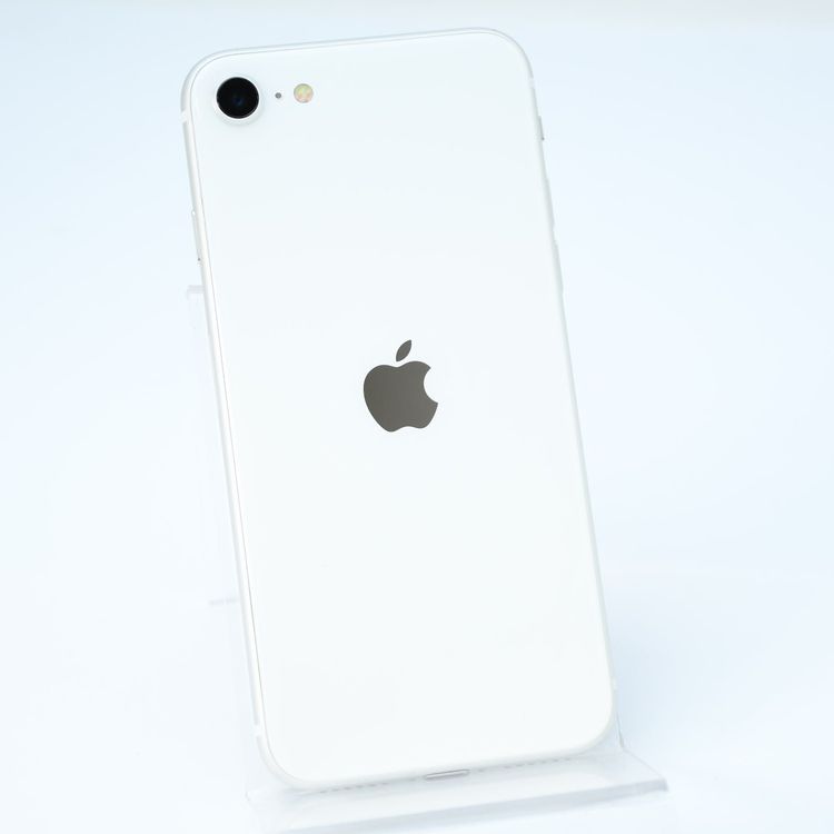 �����ʡ�docomo SIM�ե꡼ iPhone SE �裲���� 64GB �ۥ磻��