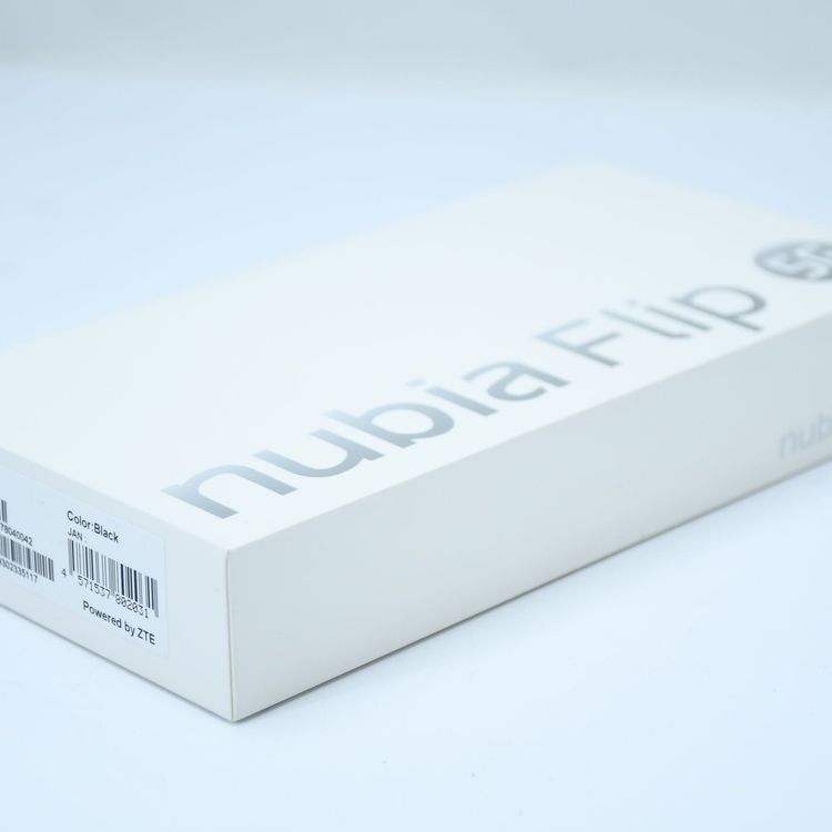 【未開封新品】 国内版SIMフリー nubia Flip 5G NX724J/A ブラック