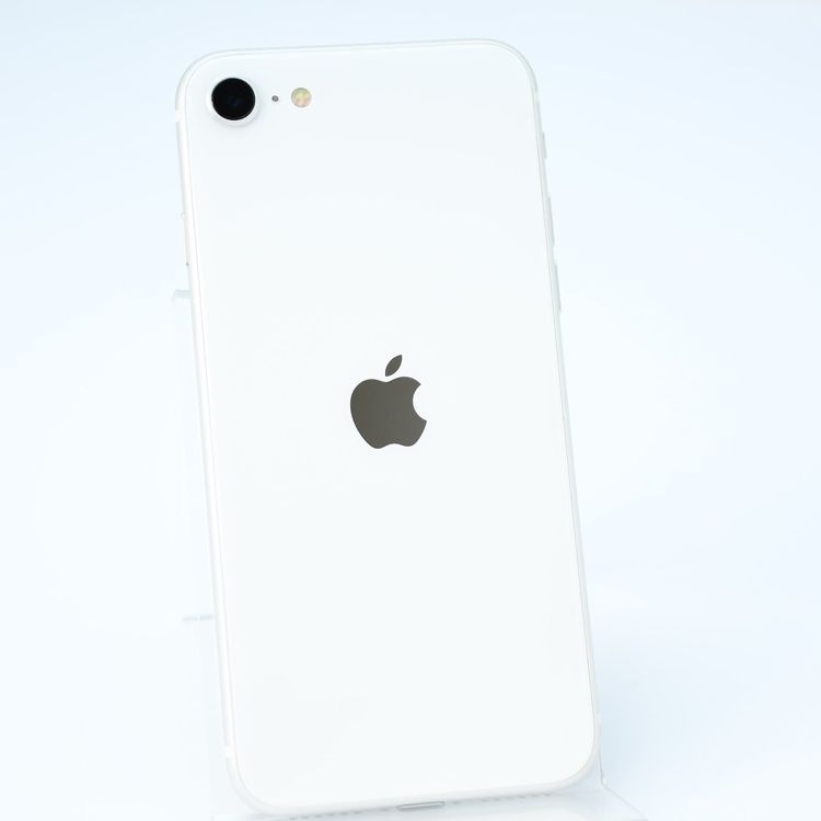 �����ʡ������Хåƥ꡼83���SIM�ե꡼ iPhone SE �裲���� 128GB �ۥ磻��