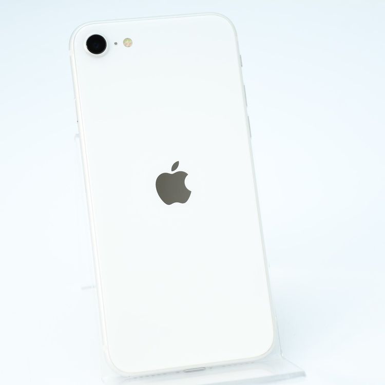 �����ʡ������Хåƥ꡼84���SIM�ե꡼ iPhone SE �裲���� 64GB �ۥ磻��