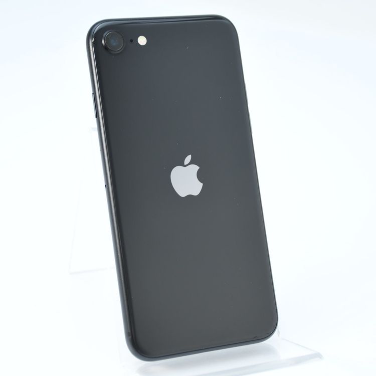 �ڽ����Хåƥ꡼�������� 85���SIM�ե꡼ iPhone SE �裲���� 64GB �֥�å�