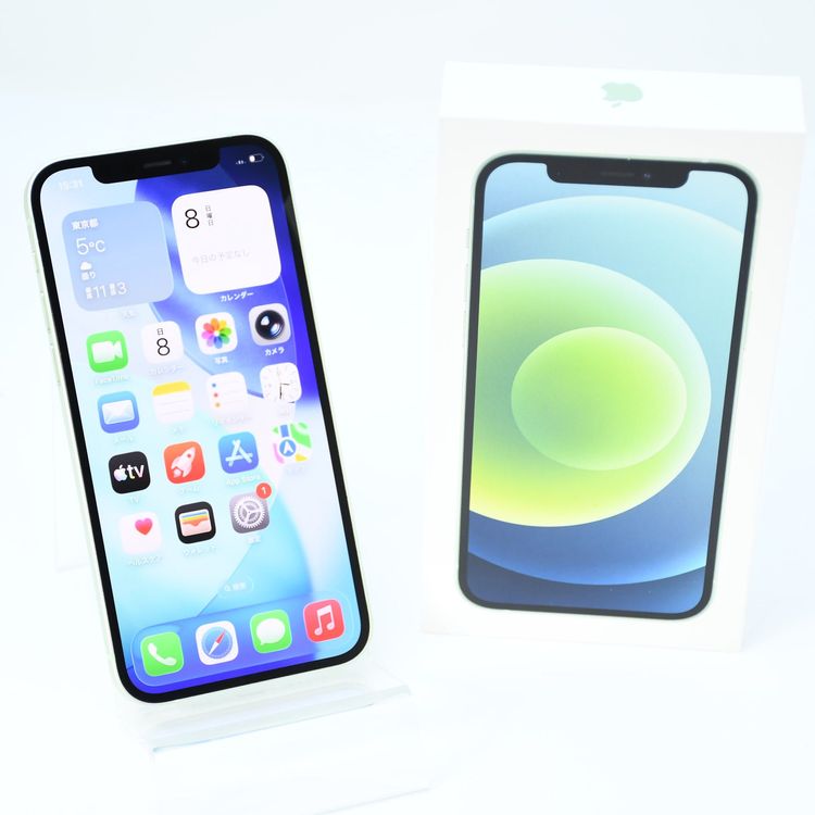 �����ʡ���°�ʴ����������Хåƥ꡼83���SIM�ե꡼iPhone12 64GB ���꡼��