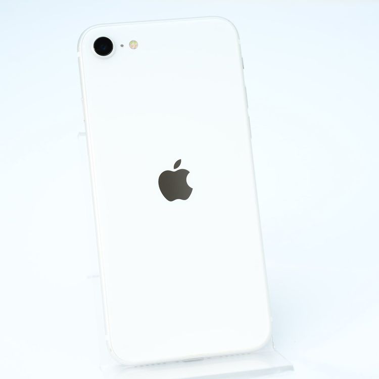 �ڽ����Хåƥ꡼��������82���SIM�ե꡼ iPhone SE �裲���� 128GB �ۥ磻��