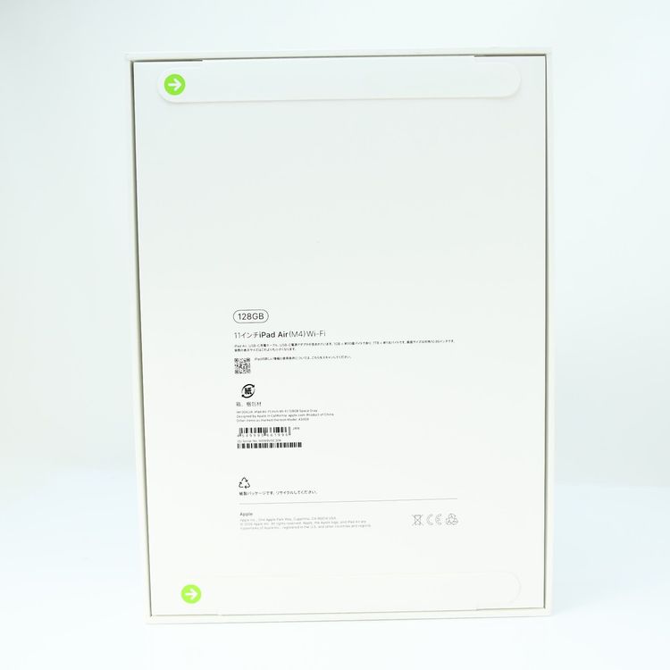 ��̤�������ʡ�Apple��ǯ���ݾڡ�iPad Air��M4��11����� Wi-Fi��ǥ� 128GB
