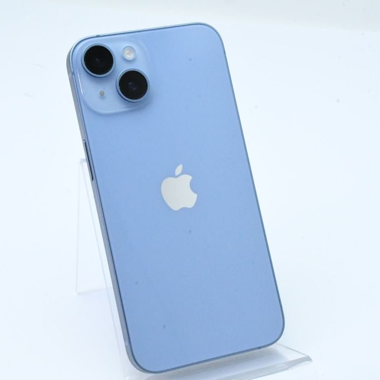 ڽХåƥ꡼ 100SIMե꡼ iPhone14 128GB ֥롼