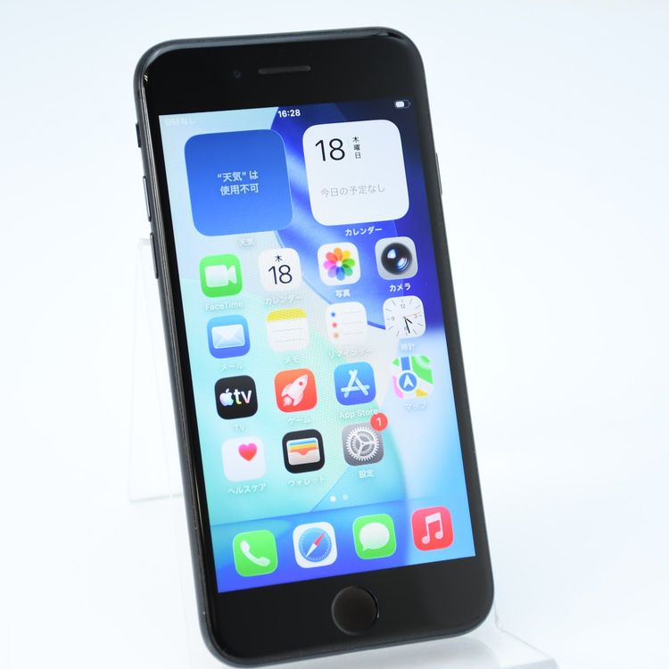 SIM�ե꡼ iPhone SE �裲���� 64GB �֥�å�