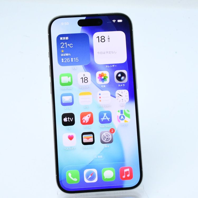ʡɹ91%SIMե꡼iPhone15Pro 128GB ۥ磻ȥ˥