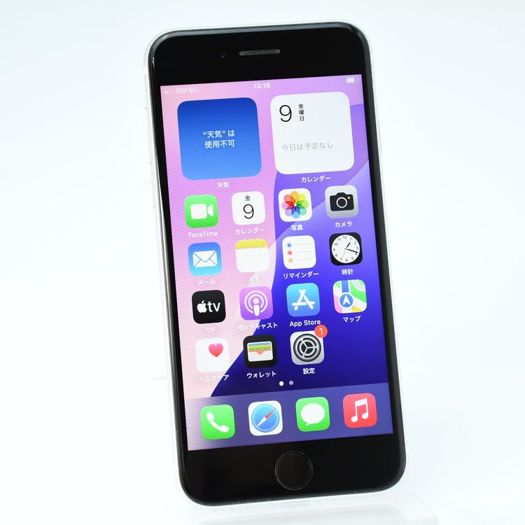 �ڱվ����ʡ������Хåƥ꡼��������84���SIM�ե꡼iPhone SE �裲���� 64GB�ۥ磻��