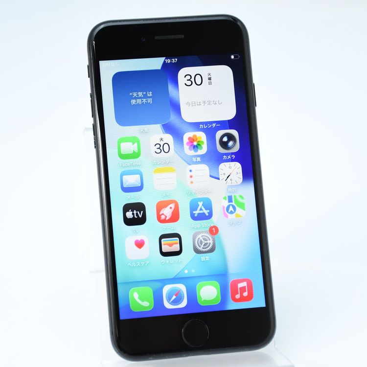 �ڽ����Хåƥ꡼�������� 82���SIM�ե꡼ iPhone SE �裲���� 128GB �֥�å�