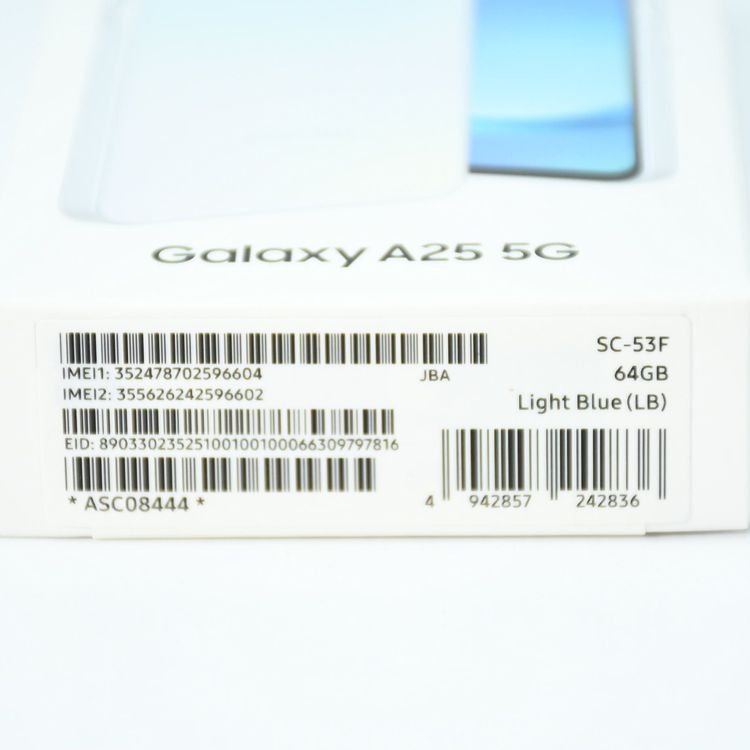 �ڿ���̤���� ��docomo SIM�ե꡼ Galaxy A25 5G SC-53F �饤�ȥ֥롼