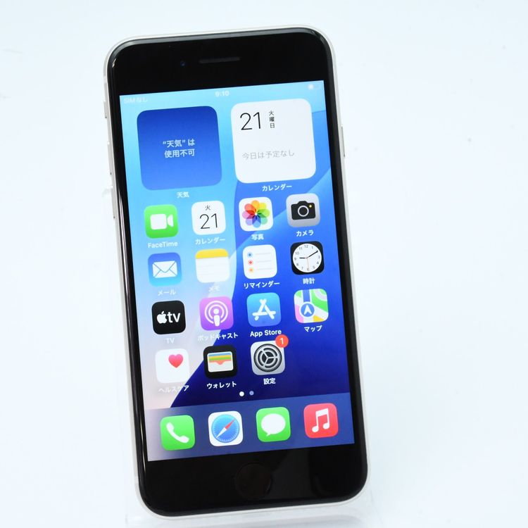ʡХåƥ꡼80%au SIMե꡼ iPhoneSE 裳 64GB ۥ磻
