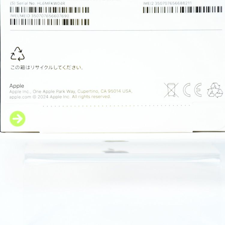 ��̤�������ʡ�Apple��ǯ���ݾڡ� SIM�ե꡼ iPhone16  128GB �֥�å�