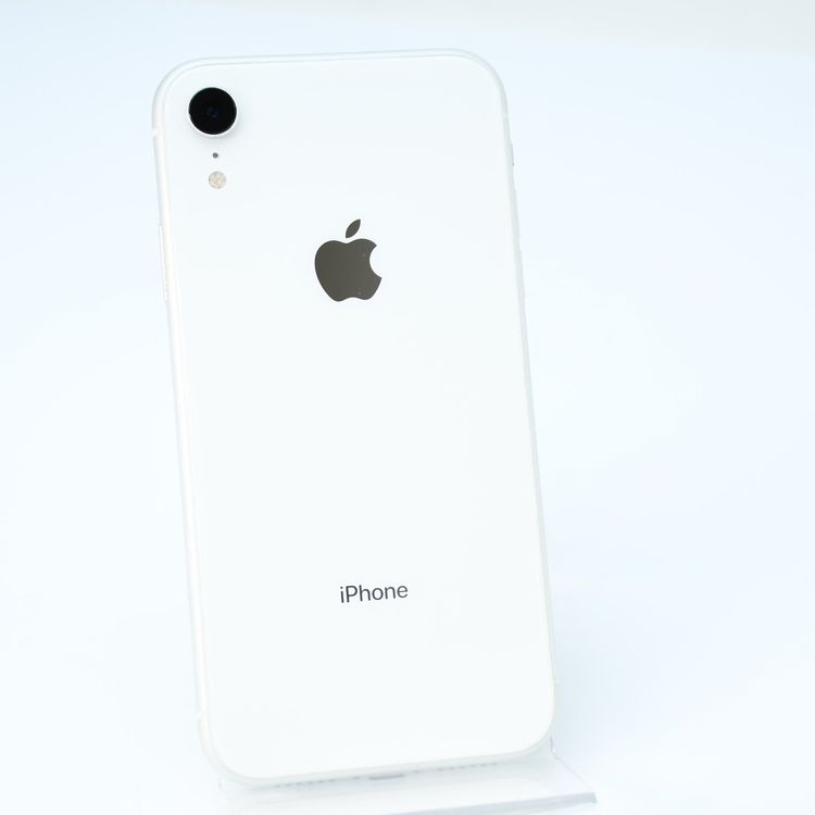 �����ʡ������Хåƥ꡼81���au SIM�ե꡼ iPhone XR 64GB �ۥ磻��