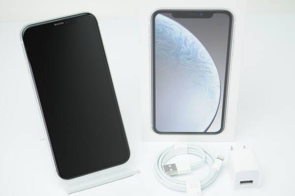 ムスビー｜Apple Store版 simフリー iPhone XR 128GB＊電池良好91 
