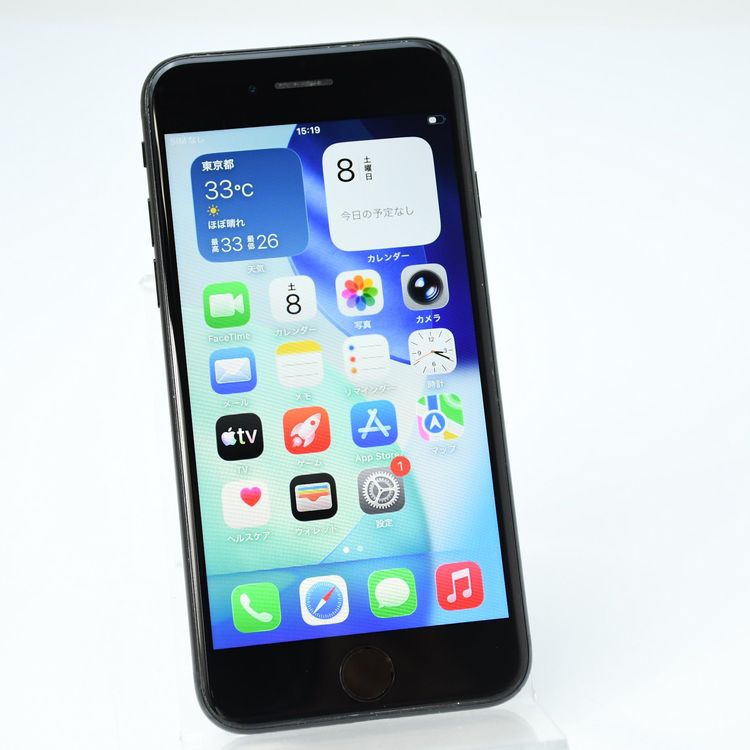 �ڥХåƥ꡼��������81���au SIM�ե꡼ iPhone SE �裲���� 64GB