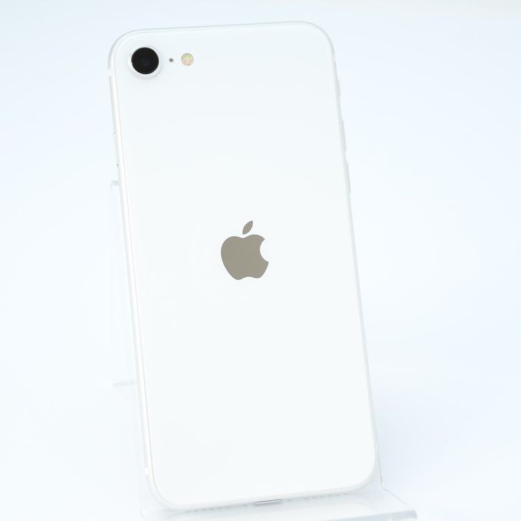 �ڽ����Хåƥ꡼85���SIM�ե꡼ iPhone SE �裲���� 64GB �ۥ磻��