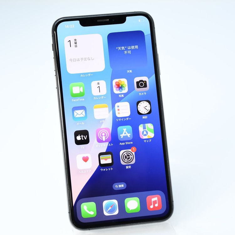 �ڱվ����ʡ�ư��ġ�����100 %��docomo SIM�ե꡼ iPhone XS Max 64GB