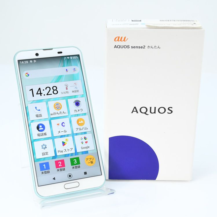 �ڿ���Ʊ�͡�SIM�ե꡼ au SHV43 AQUOS sense2 ���������꡼��