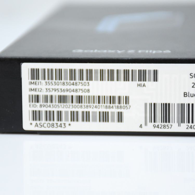 �ڿ���̤�����ʡ�docomo SIM�ե꡼ Galaxy Z Flip6 SC-54E �֥롼