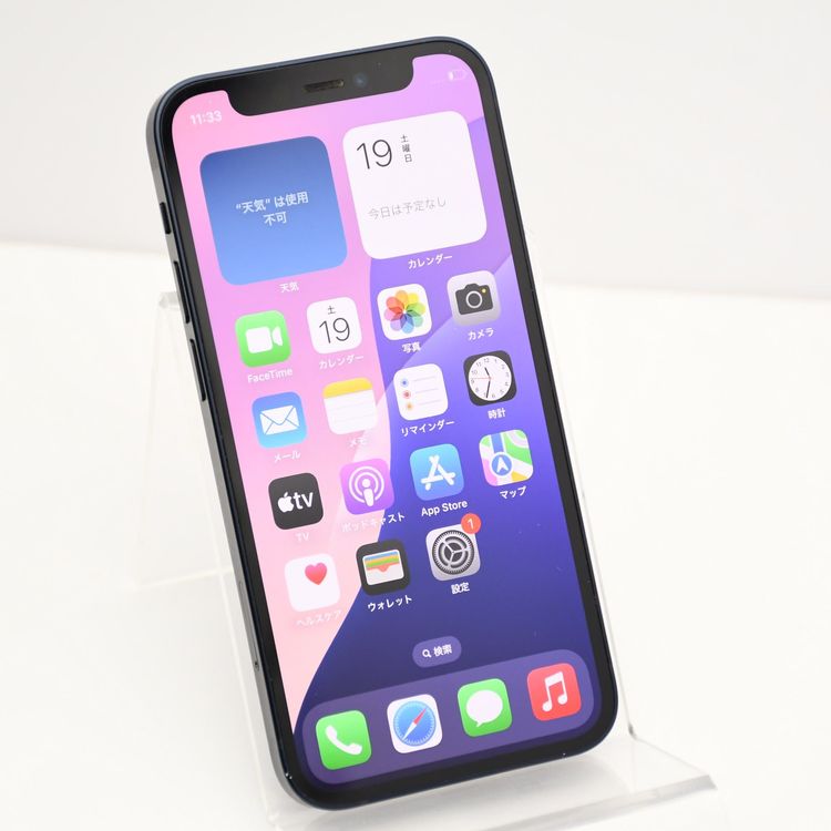 �ڱվ����ʡ�au SIM�ե꡼iPhone12 mini 64GB �֥�å�