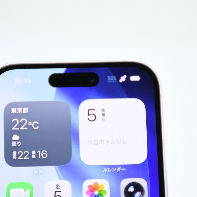 �ڽ����Хåƥ꡼90���docomo SIM�ե꡼ iPhone15 128GB �ԥ�