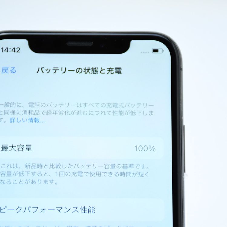 �ڱվ����ʡ�ư��ġ�����100 %��SIM�ե꡼iPhone X 256GB ���ڡ������쥤