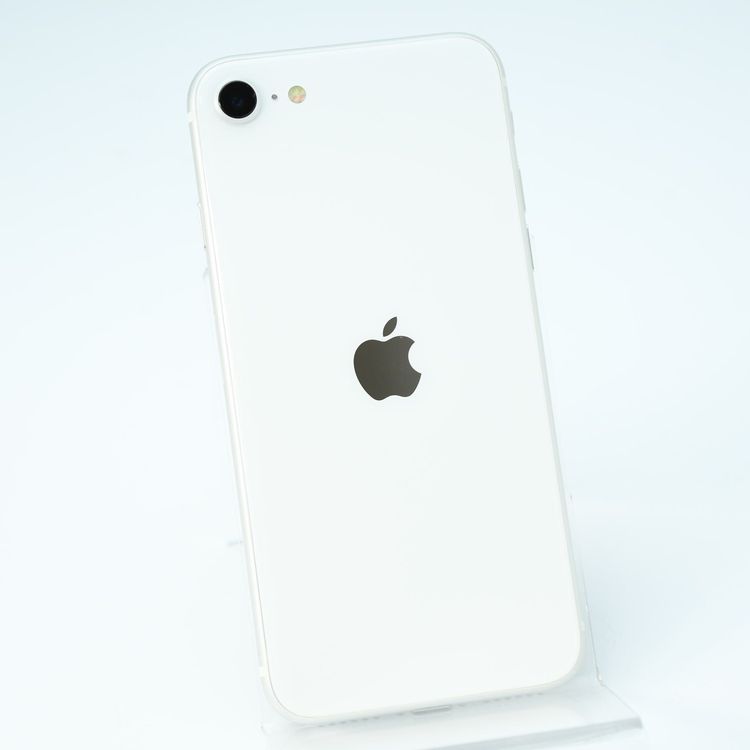 �ڽ����Хåƥ꡼84���SIM�ե꡼ iPhone SE �裲���� 64GB �ۥ磻��