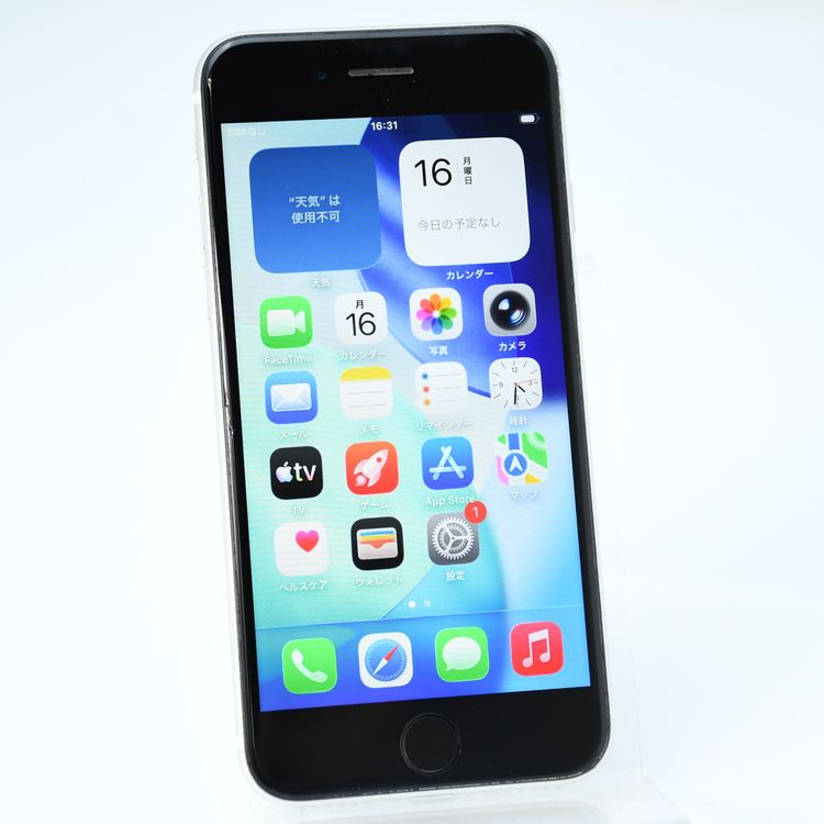 SIM�ե꡼iPhone SE �裲���� 64GB �ۥ磻��